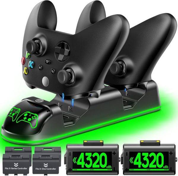 Dual Gaming Controller Charging Dock